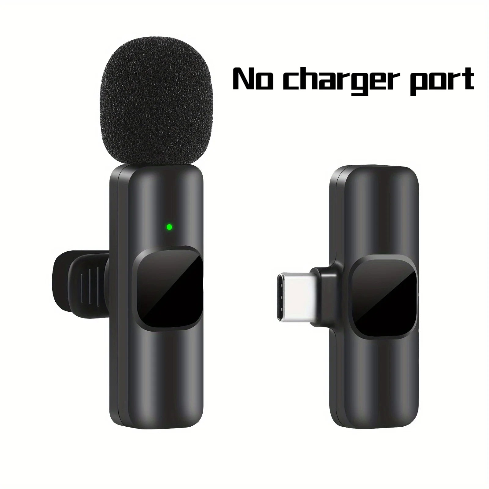 Professional Wireless Lavalier Microphone for Interviews, Podcasts, and Vlogs - Compatible with iPhone, iPad, Android, iOS, and 3.5mm Devices